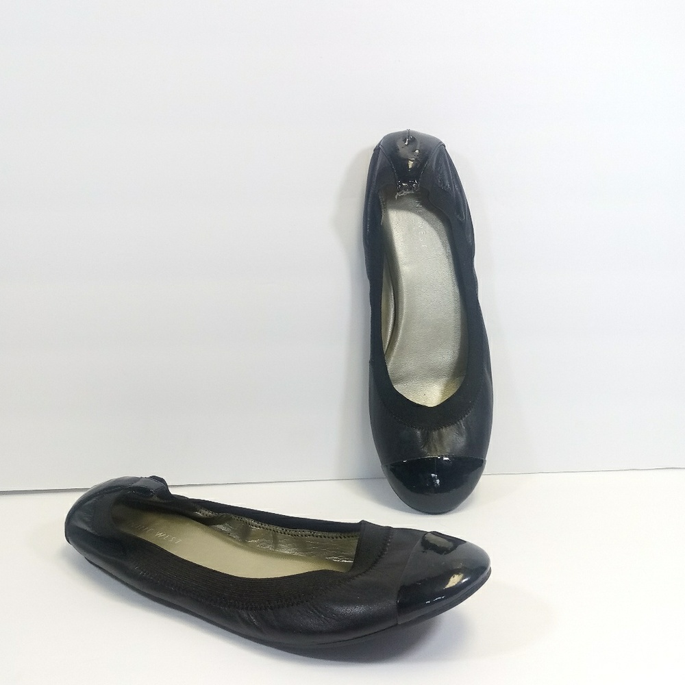 2 for $15 NINE WEST Leather Ballet Flats